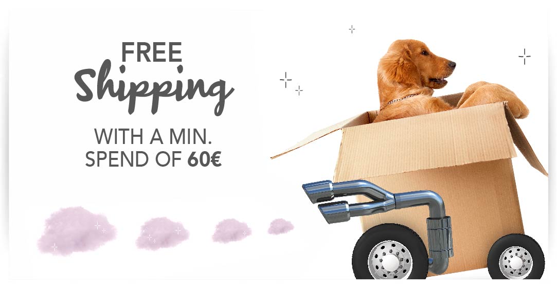 Spedizione gratuita con 60€ di spesa